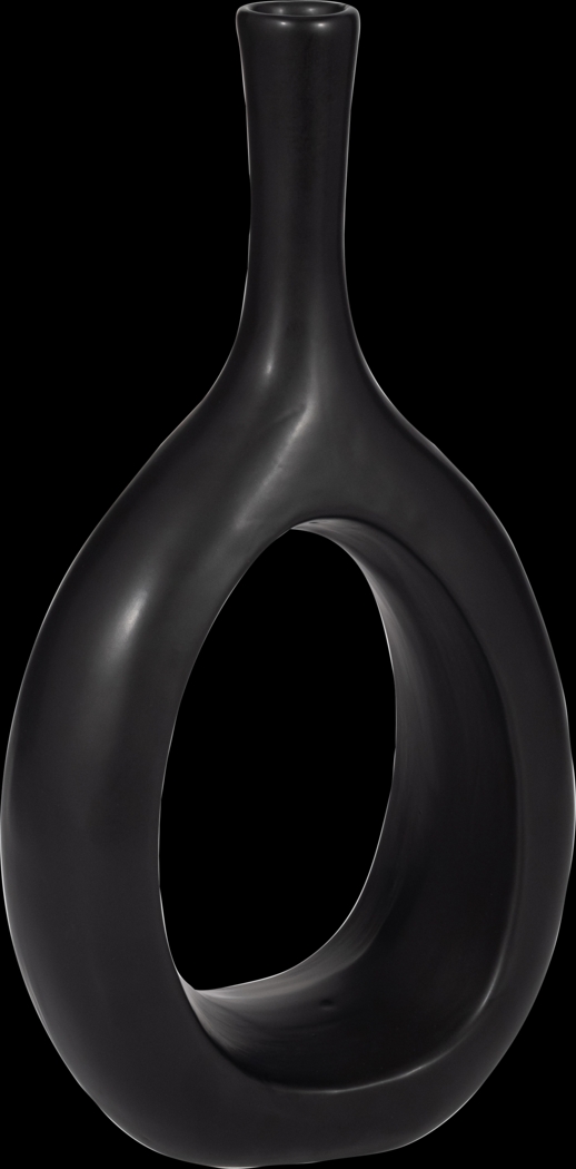 Jakesway Black 12 in. Vase - Thumbnail - Image 3