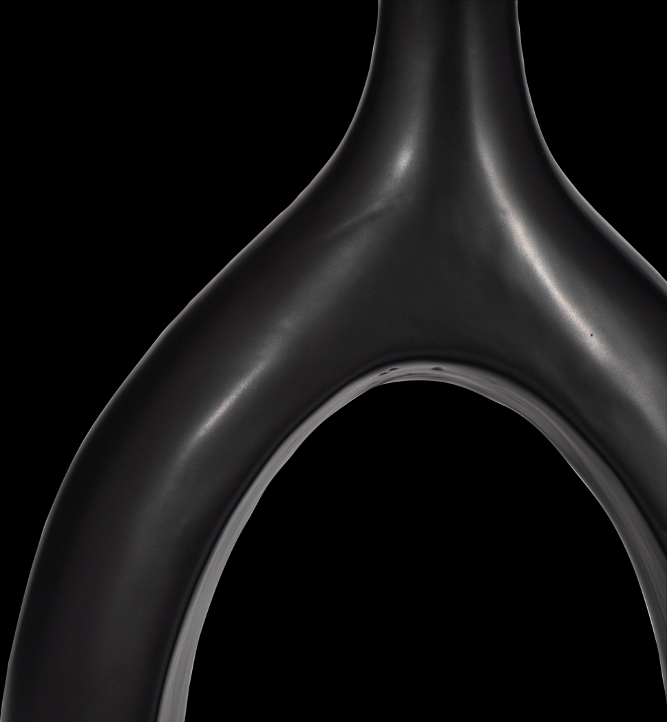 Jakesway Black 12 in. Vase - Thumbnail - Image 5