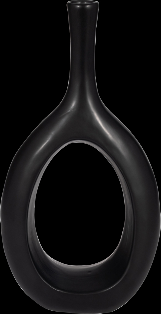 Jakesway Black 12 in. Vase - Thumbnail - Image 1