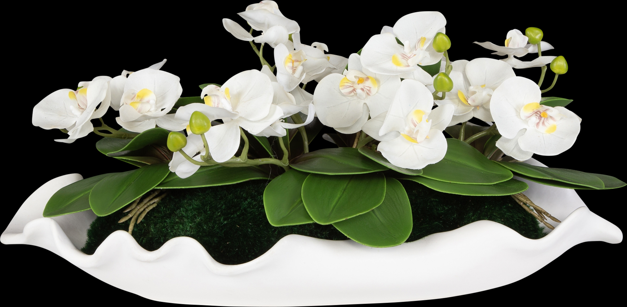 Jalaf White Silk Floral - Thumbnail - Image 1