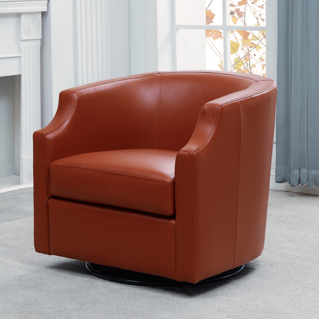 Jalessica Brown Swivel Accent Chair - Thumbnail - Image 5