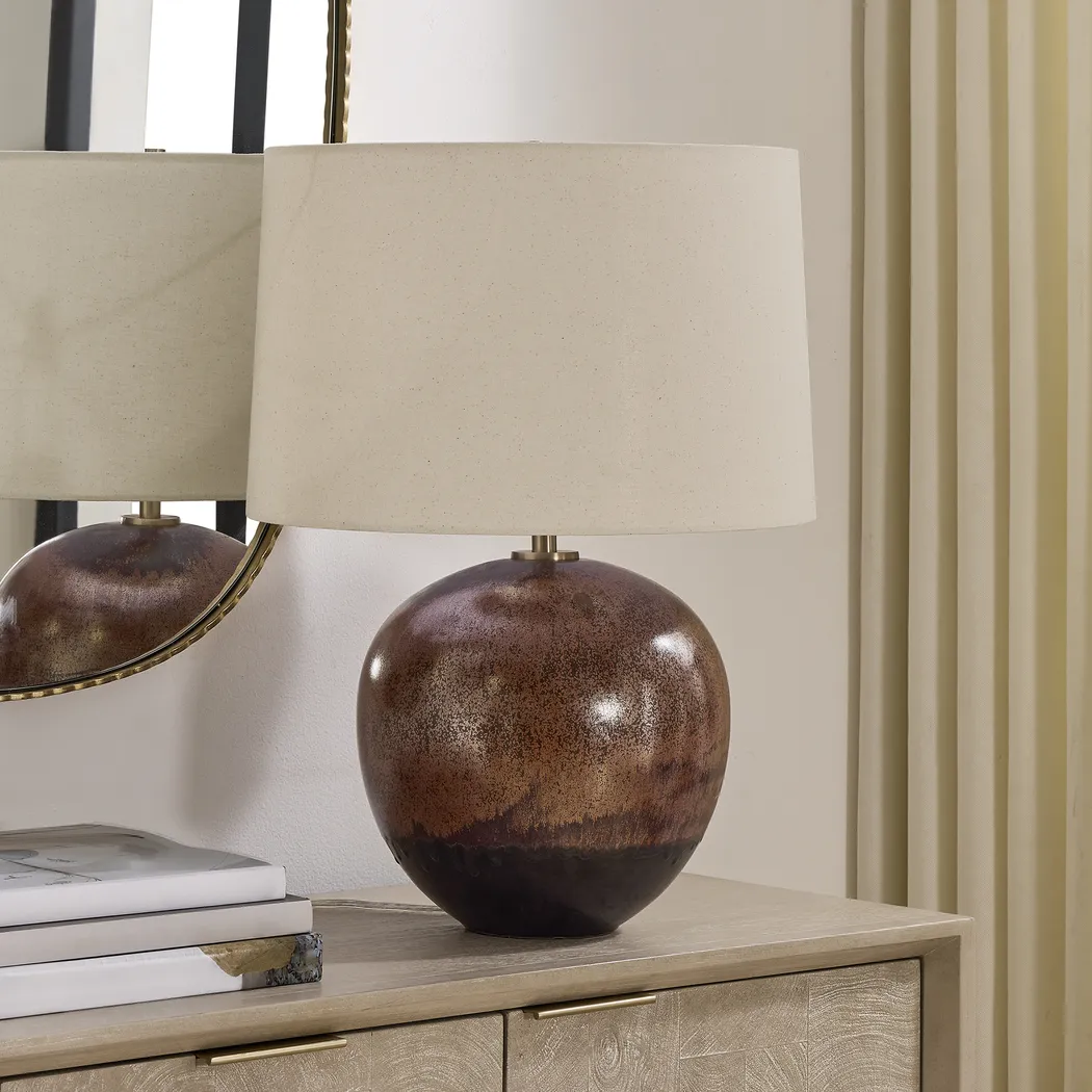 Jalfy Brown Lamp - Thumbnail - Image 3