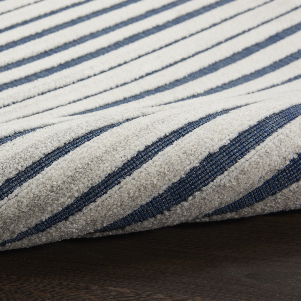 Jalia Blue 5' x 7' Indoor/Outdoor Rug - Thumbnail - Image 2