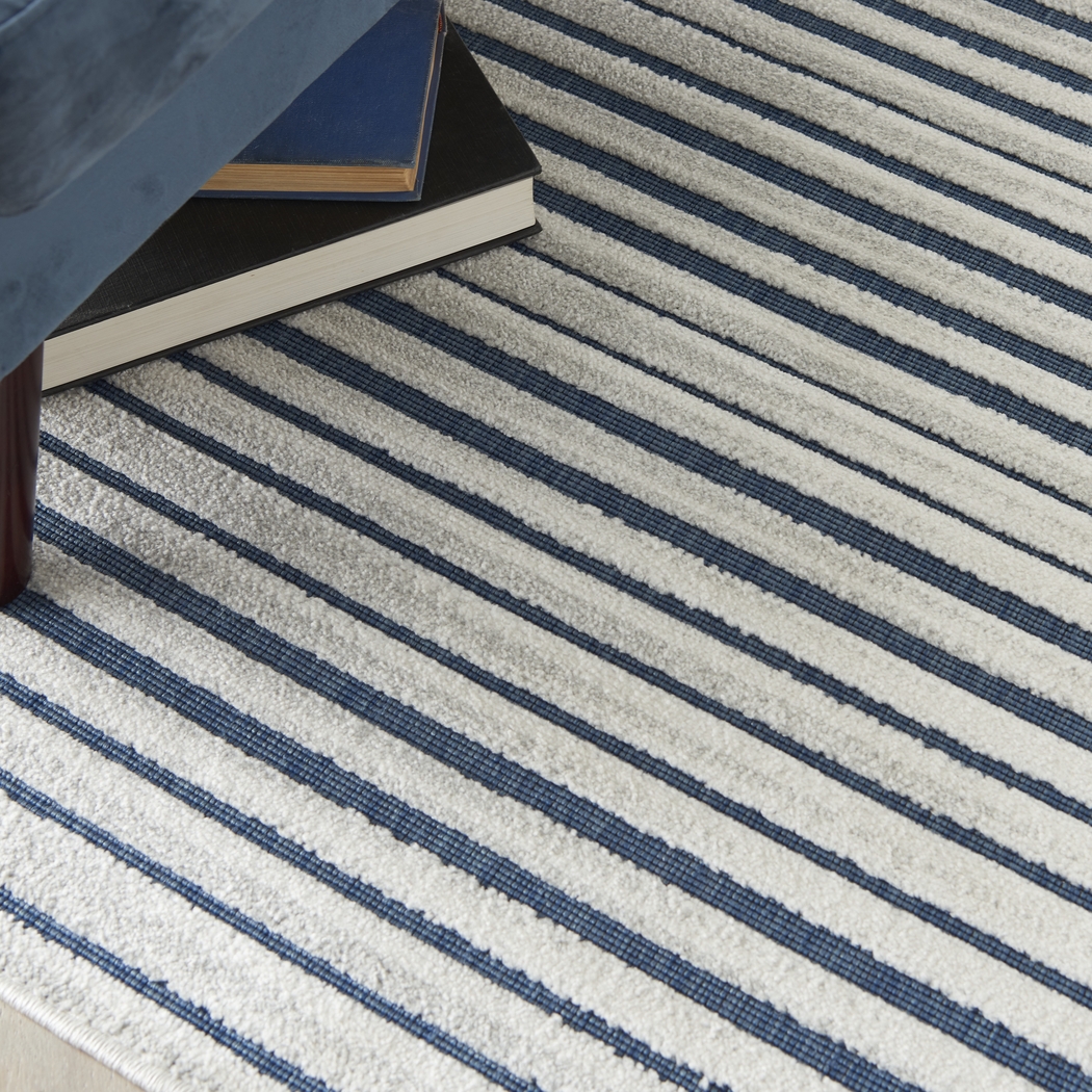 Jalia Blue 5' x 7' Indoor/Outdoor Rug - Thumbnail - Image 7