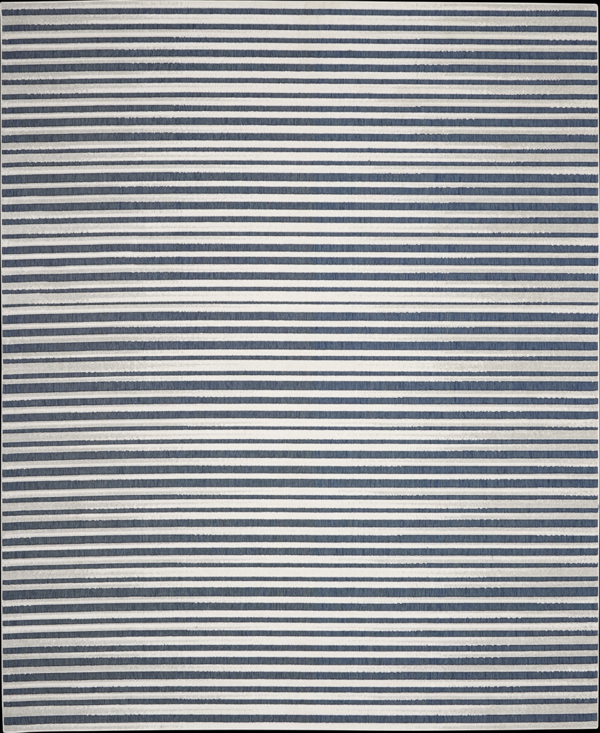 Jalia Blue 8' x 10' Indoor/Outdoor Rug - Thumbnail - Image 1