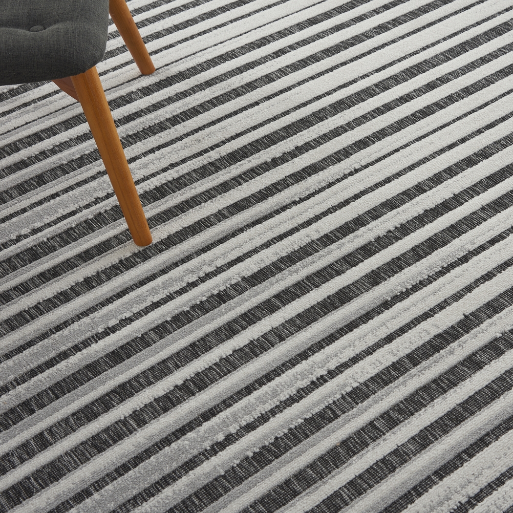 Jalia Dark Gray 8' x 10' Indoor/Outdoor Rug - Thumbnail - Image 9