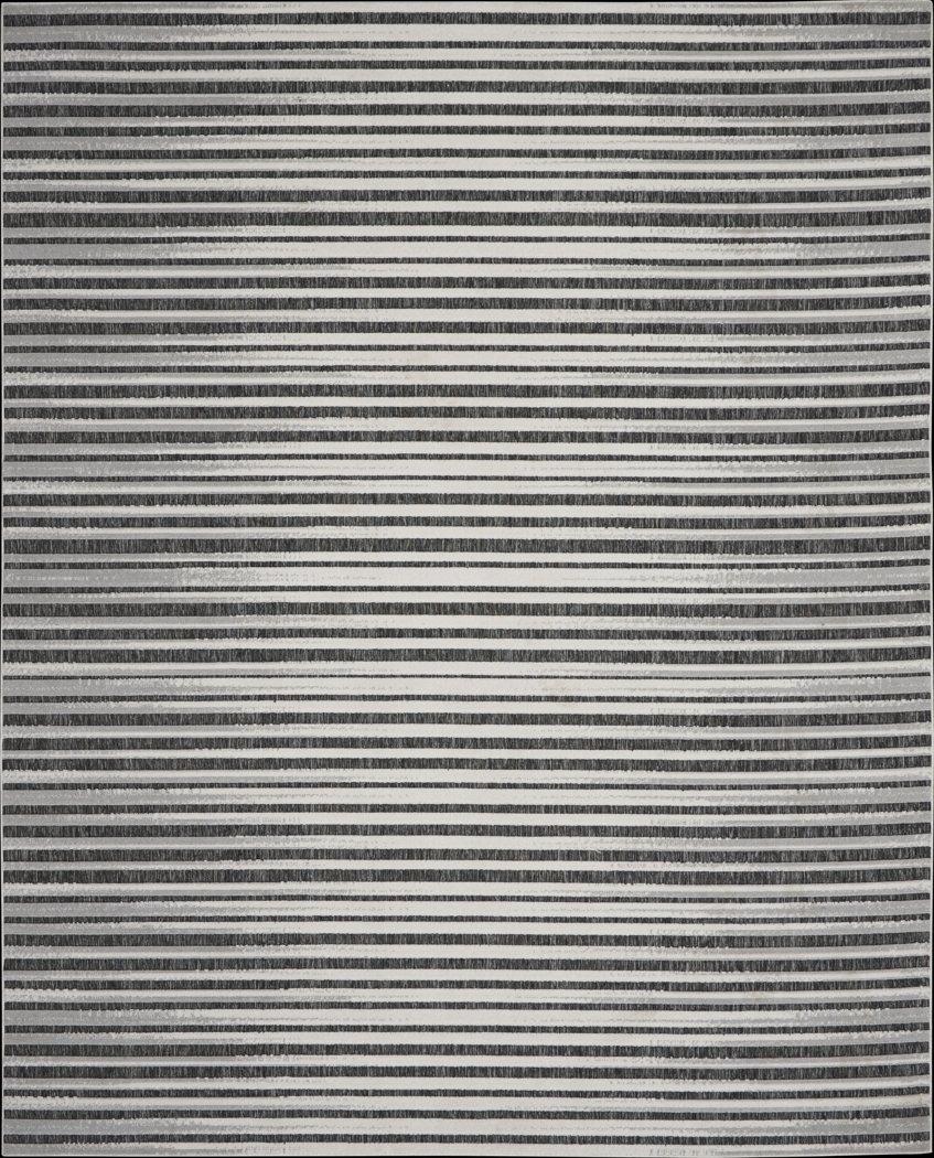 Jalia Dark Gray 8' x 10' Indoor/Outdoor Rug - Thumbnail - Image 1