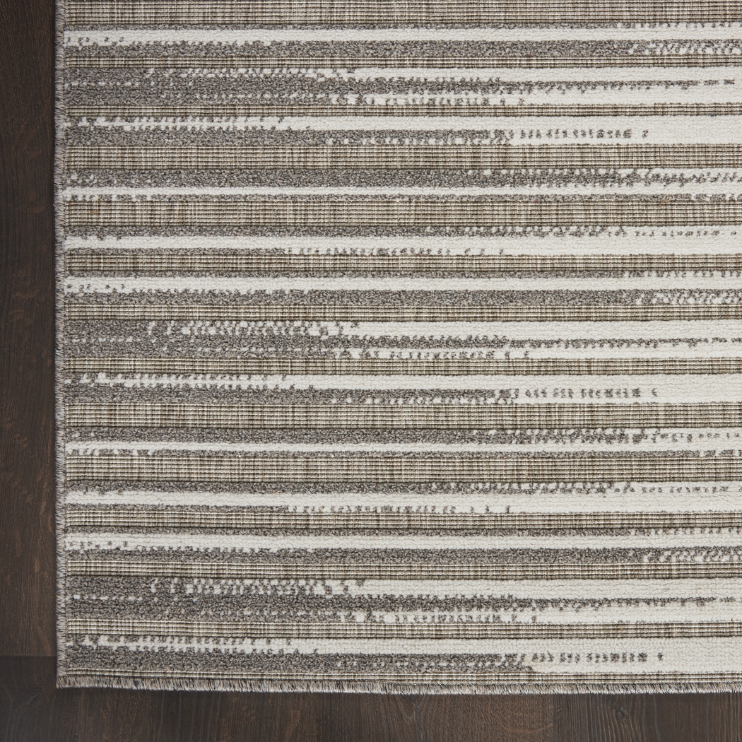 Jalia Light Gray 8' x 10' Indoor/Outdoor Rug - Thumbnail - Image 5