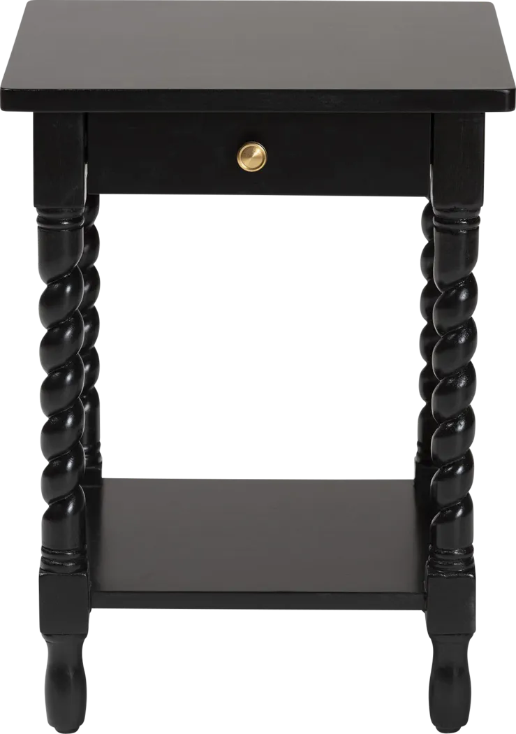 Jaliec Black Nightstand - Thumbnail - Image 6