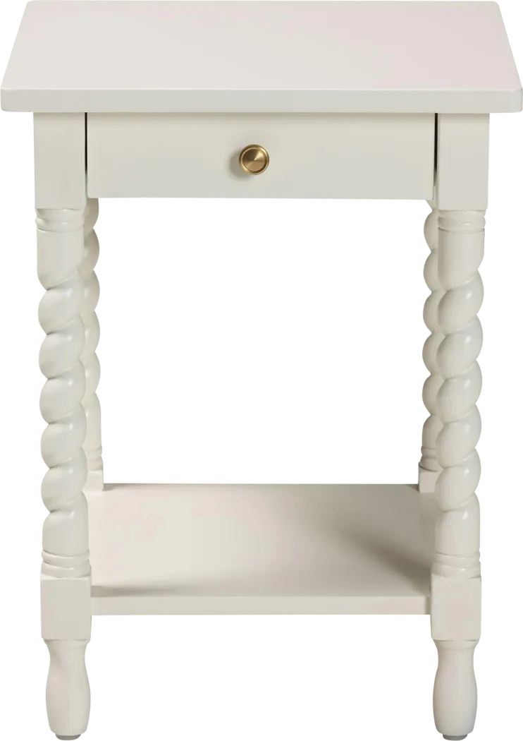 Jaliec White Nightstand - Thumbnail - Image 8