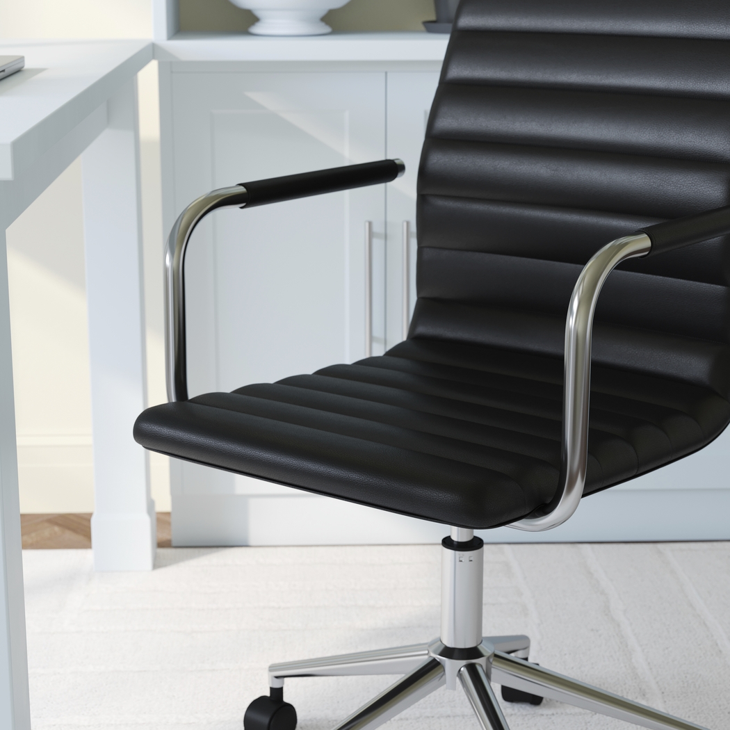 Jalowy Black Office Chair - Thumbnail - Image 5
