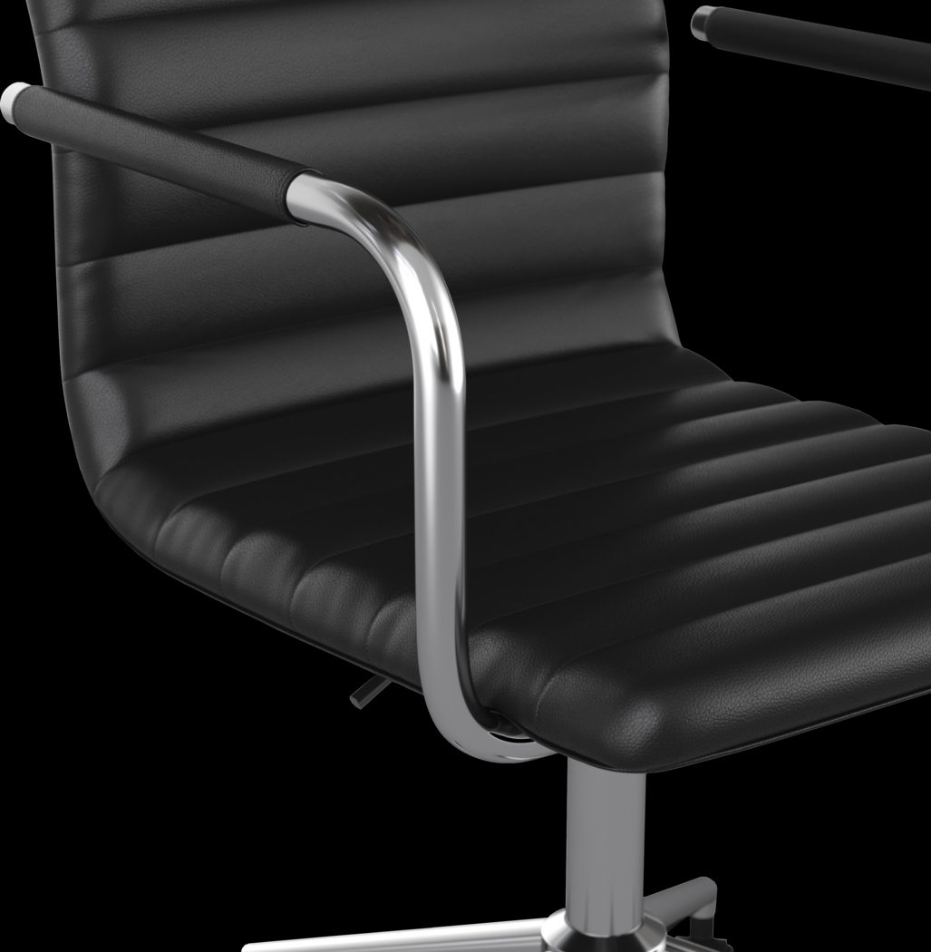 Jalowy Black Office Chair - Thumbnail - Image 9