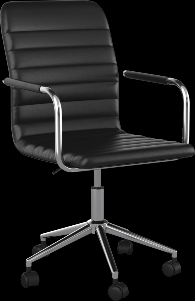 Jalowy Black Office Chair - Thumbnail - Image 1