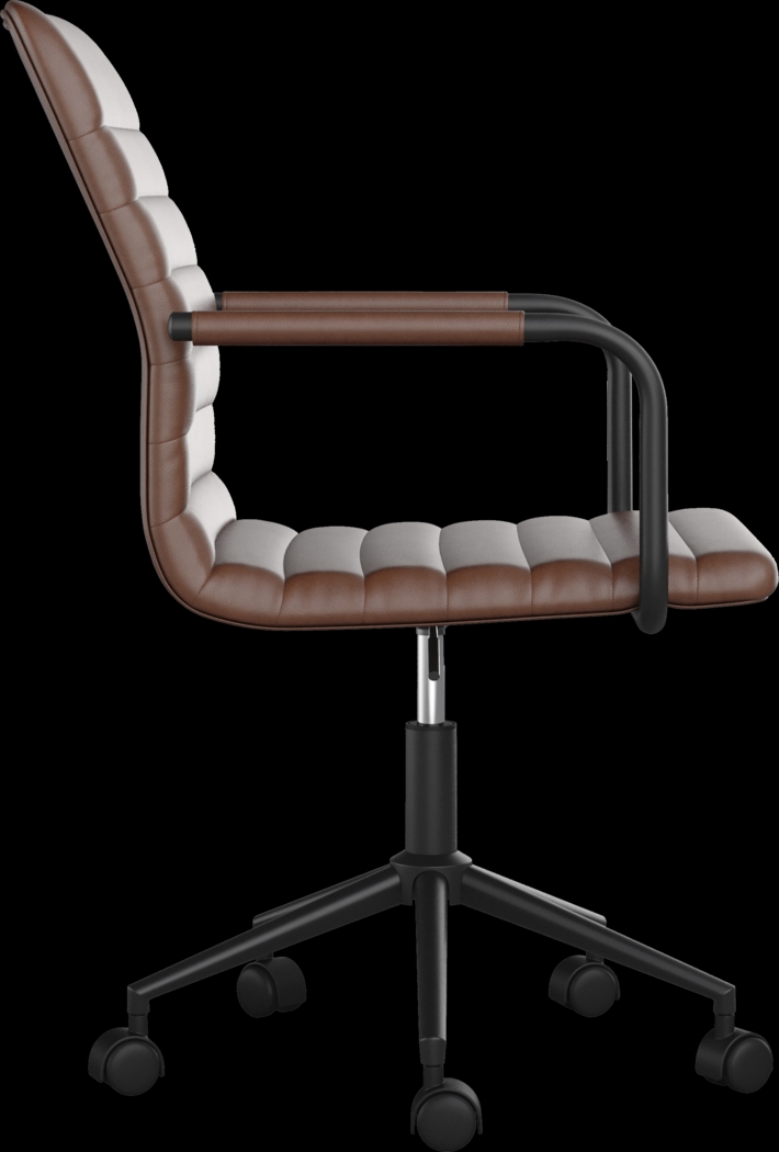 Jalowy Brown Office Chair - Thumbnail - Image 7