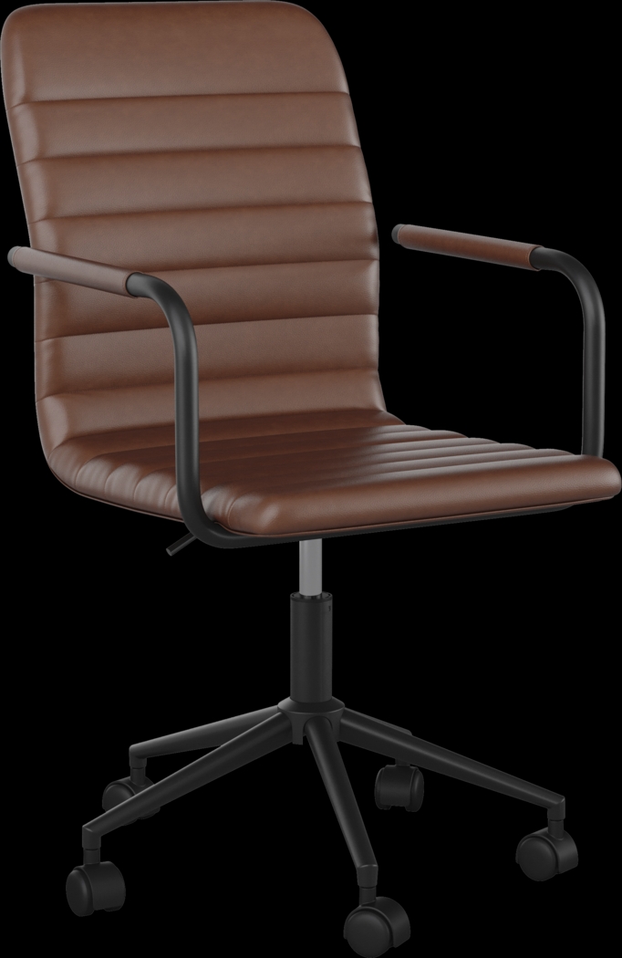 Jalowy Brown Office Chair - Thumbnail - Image 1