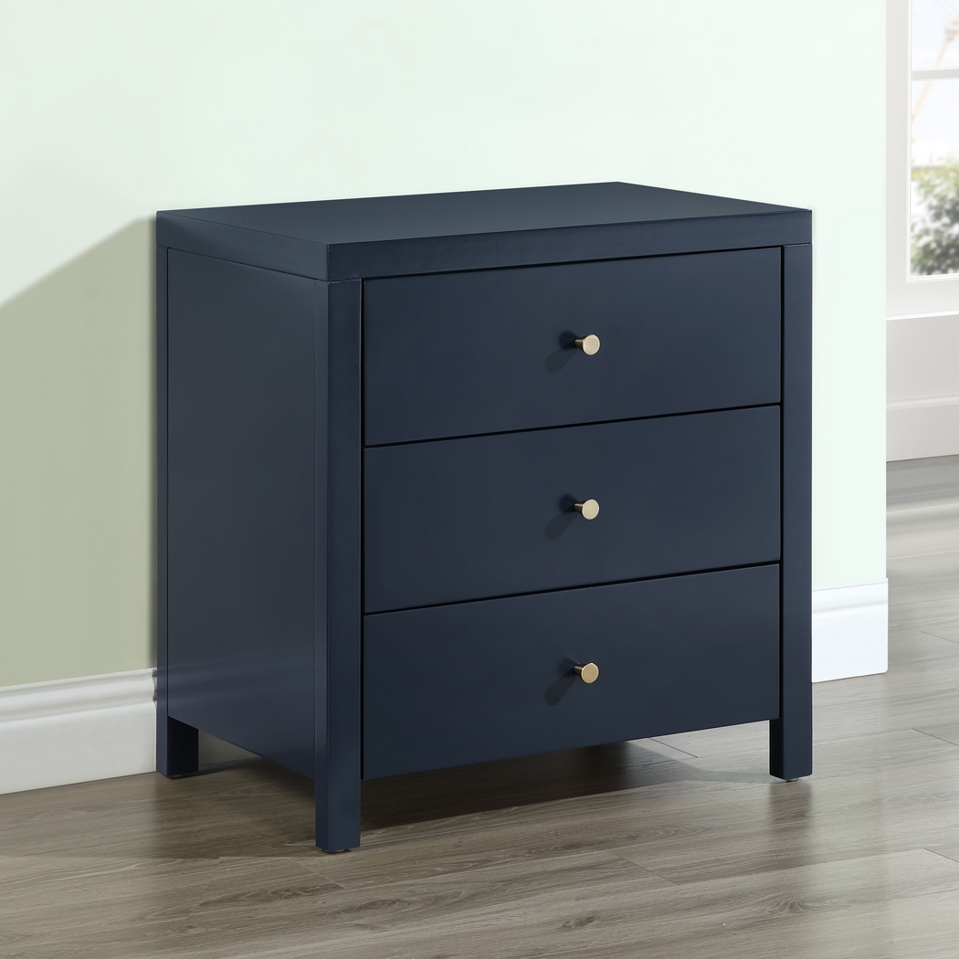 Jamaad Blue Nightstand - Thumbnail - Image 3