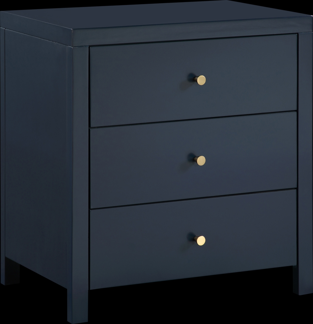 Jamaad Blue Nightstand - Thumbnail - Image 1