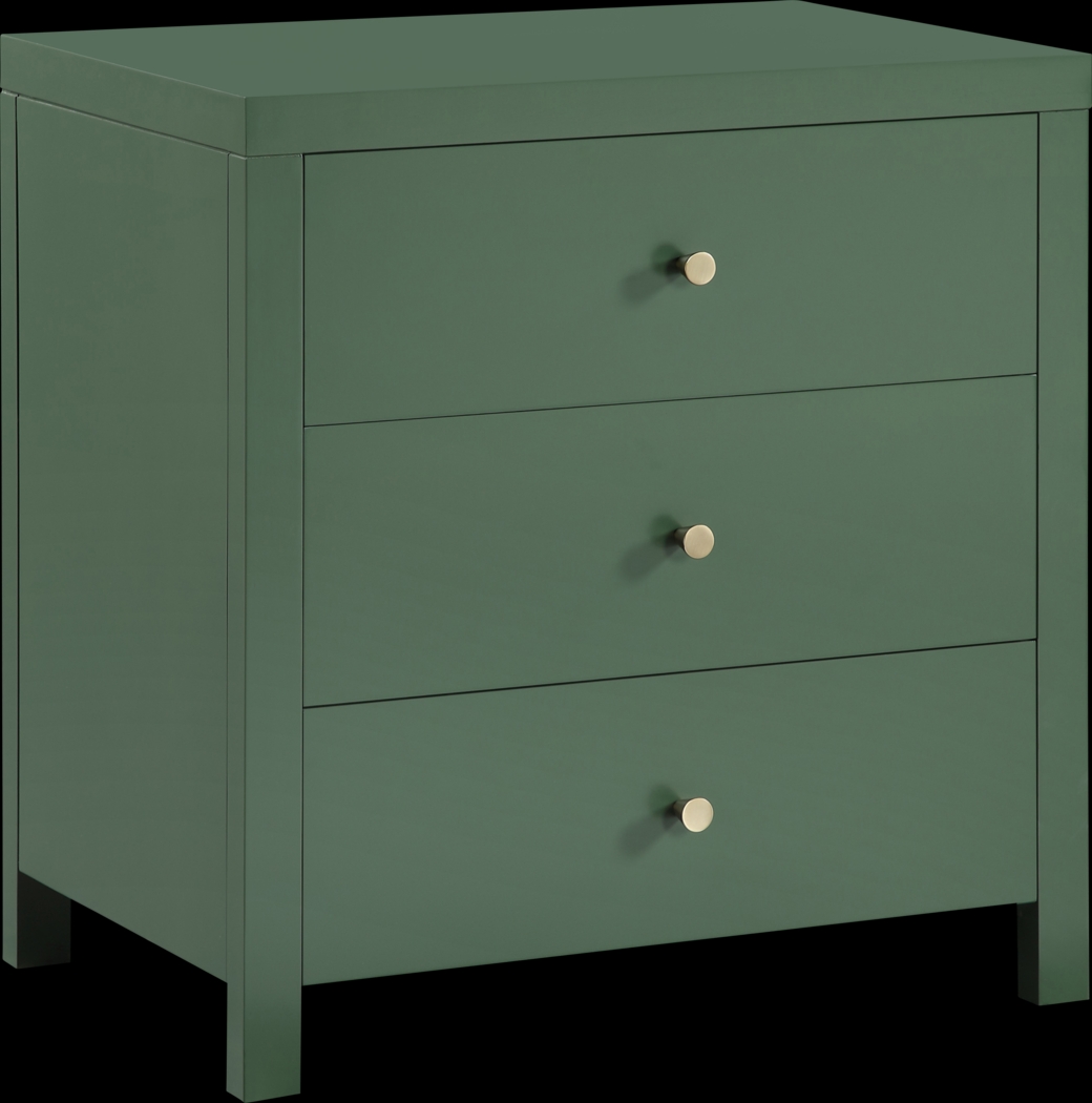 Jamaad Green Nightstand - Thumbnail - Image 1