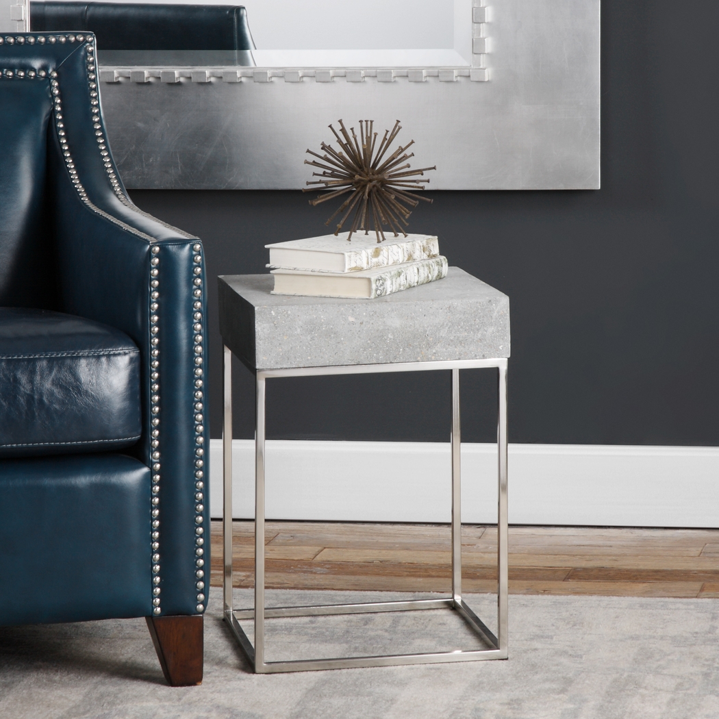Jamber Gray Accent Table - Thumbnail - Image 2