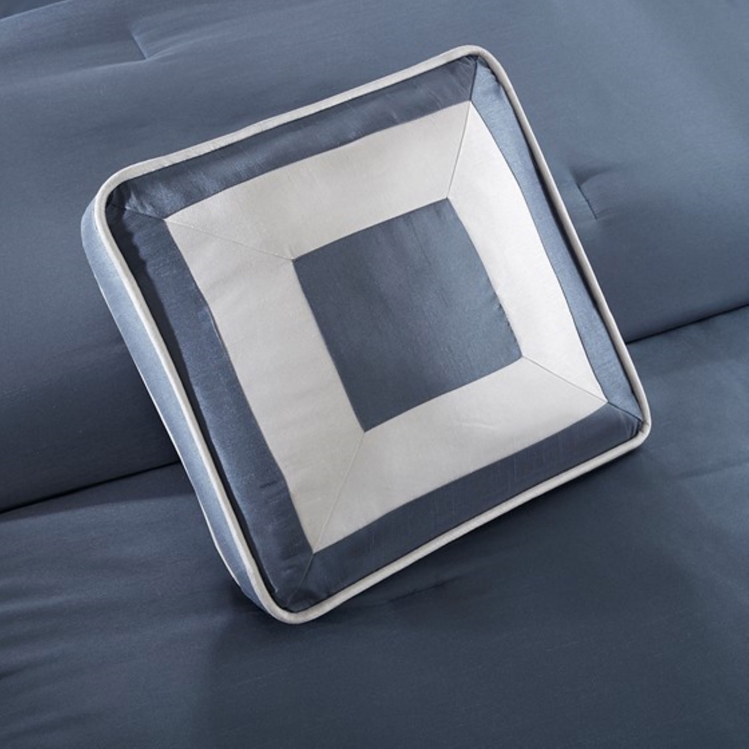 Jame Blue 7 Pc Cal King Comforter Set - Thumbnail - Image 5