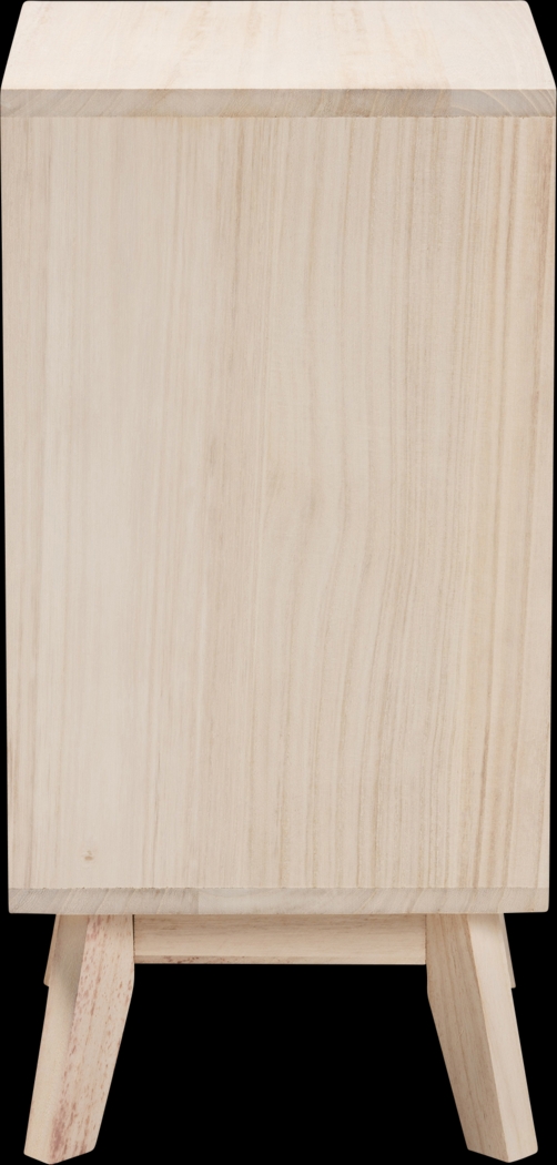 Jamele White Small Nightstand - Thumbnail - Image 4