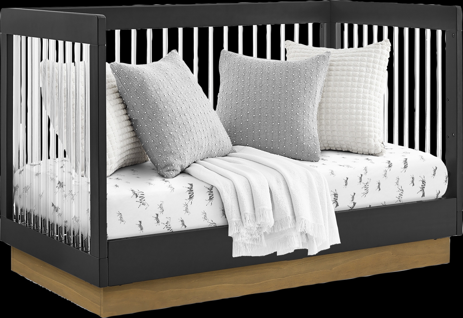 Kids James Gray Convertible Crib - Thumbnail - Image 13