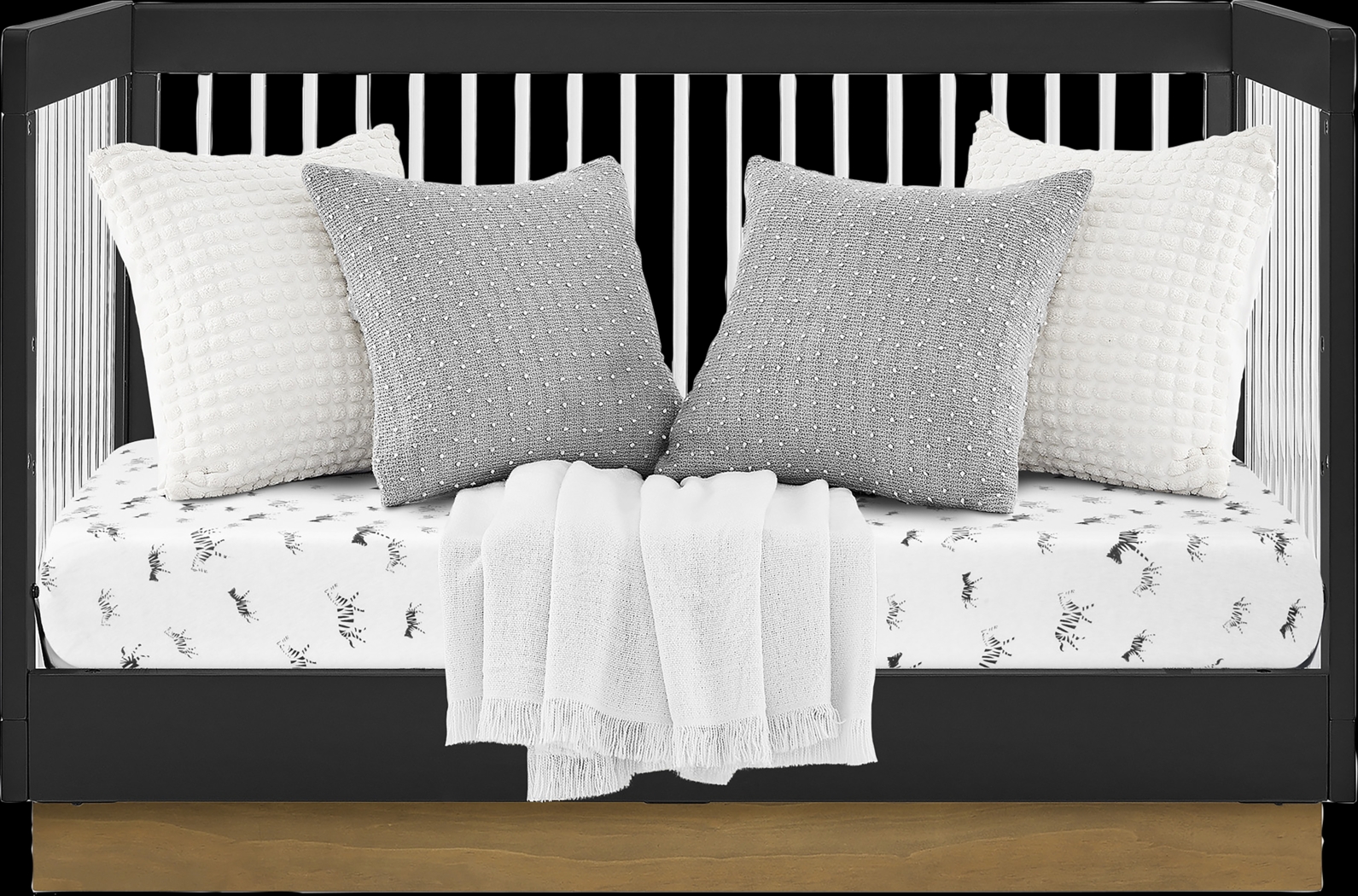 Kids James Gray Convertible Crib - Thumbnail - Image 14