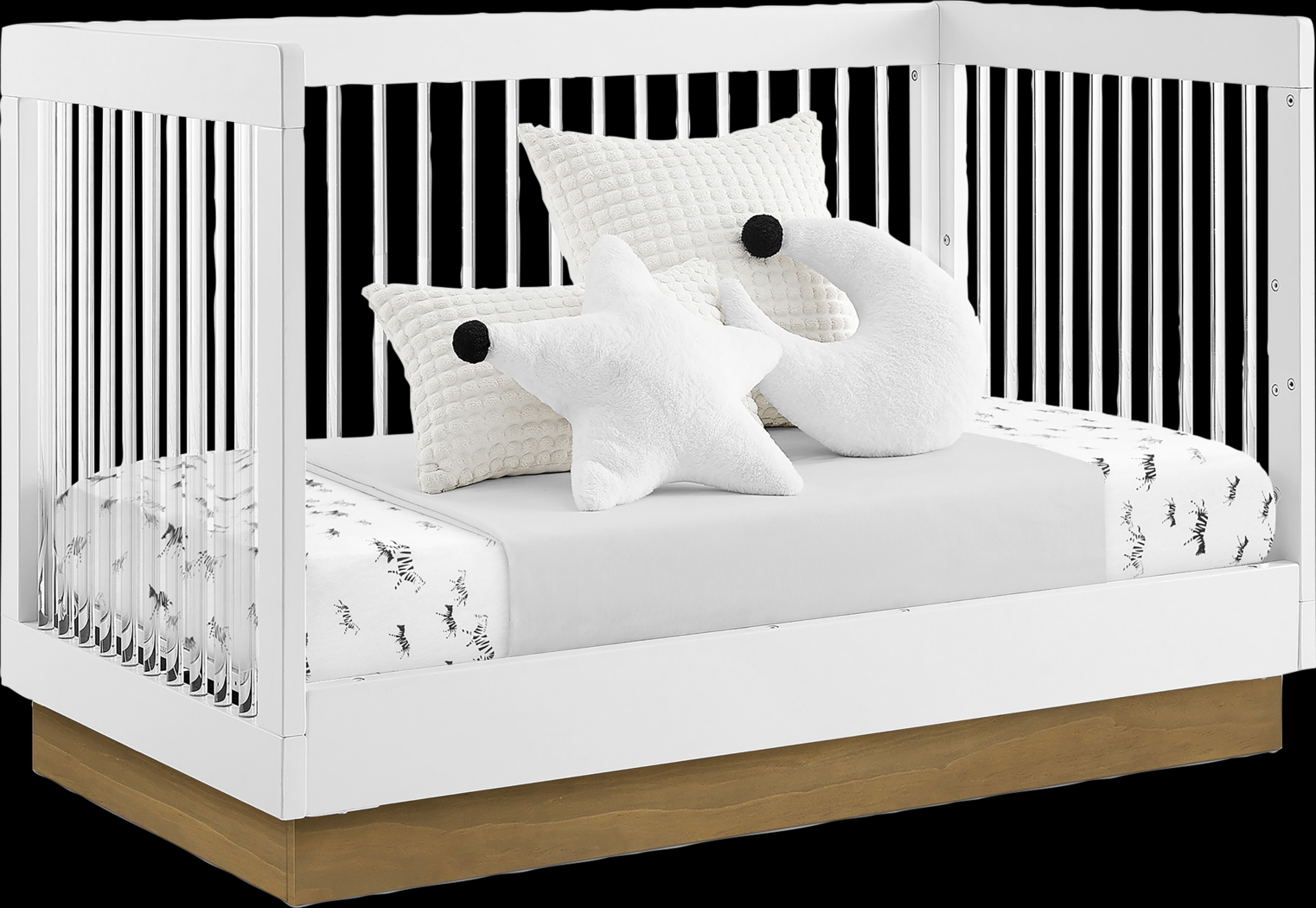 Kids James White Convertible Crib - Thumbnail - Image 11