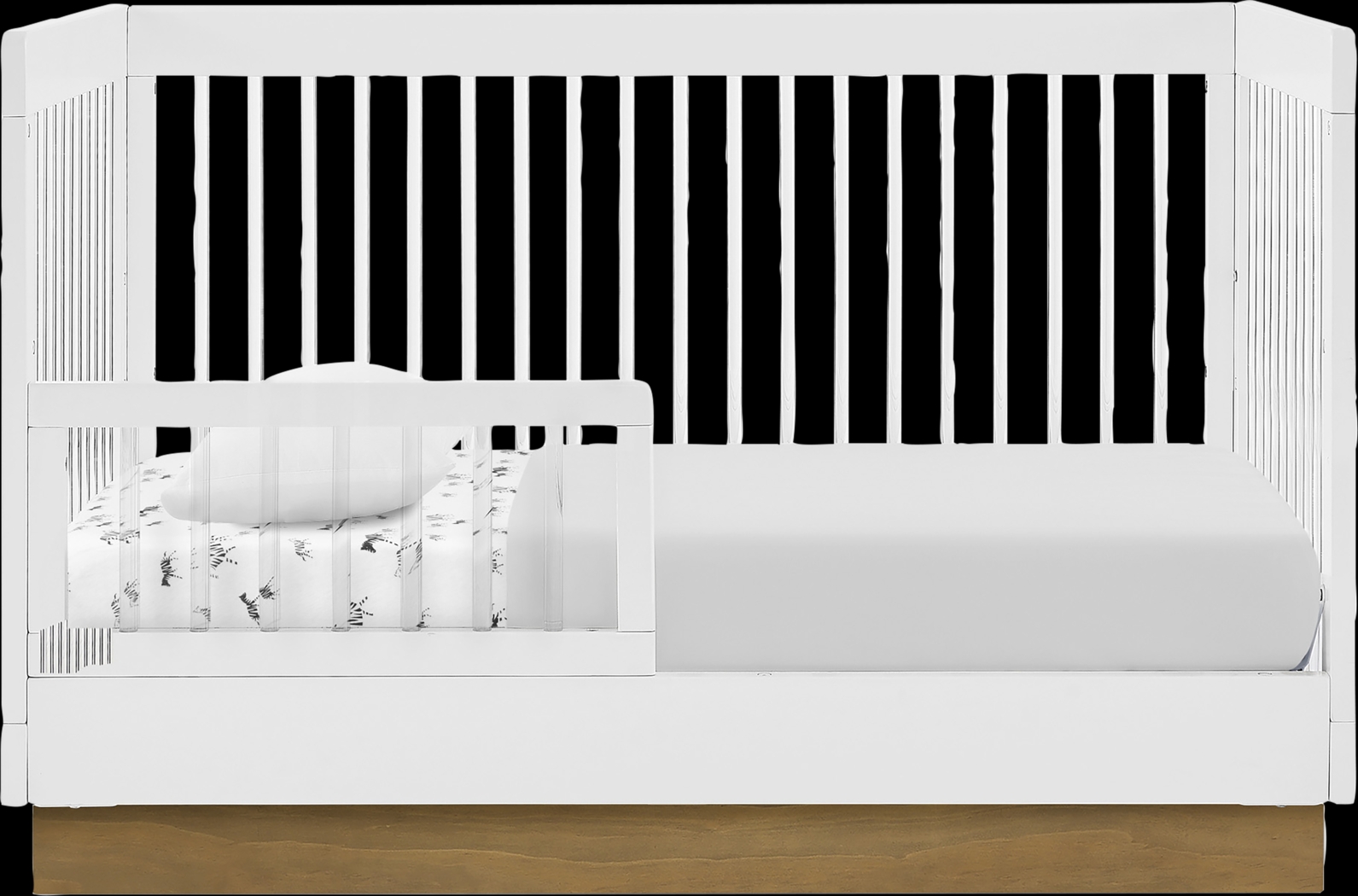 Kids James White Convertible Crib - Thumbnail - Image 16