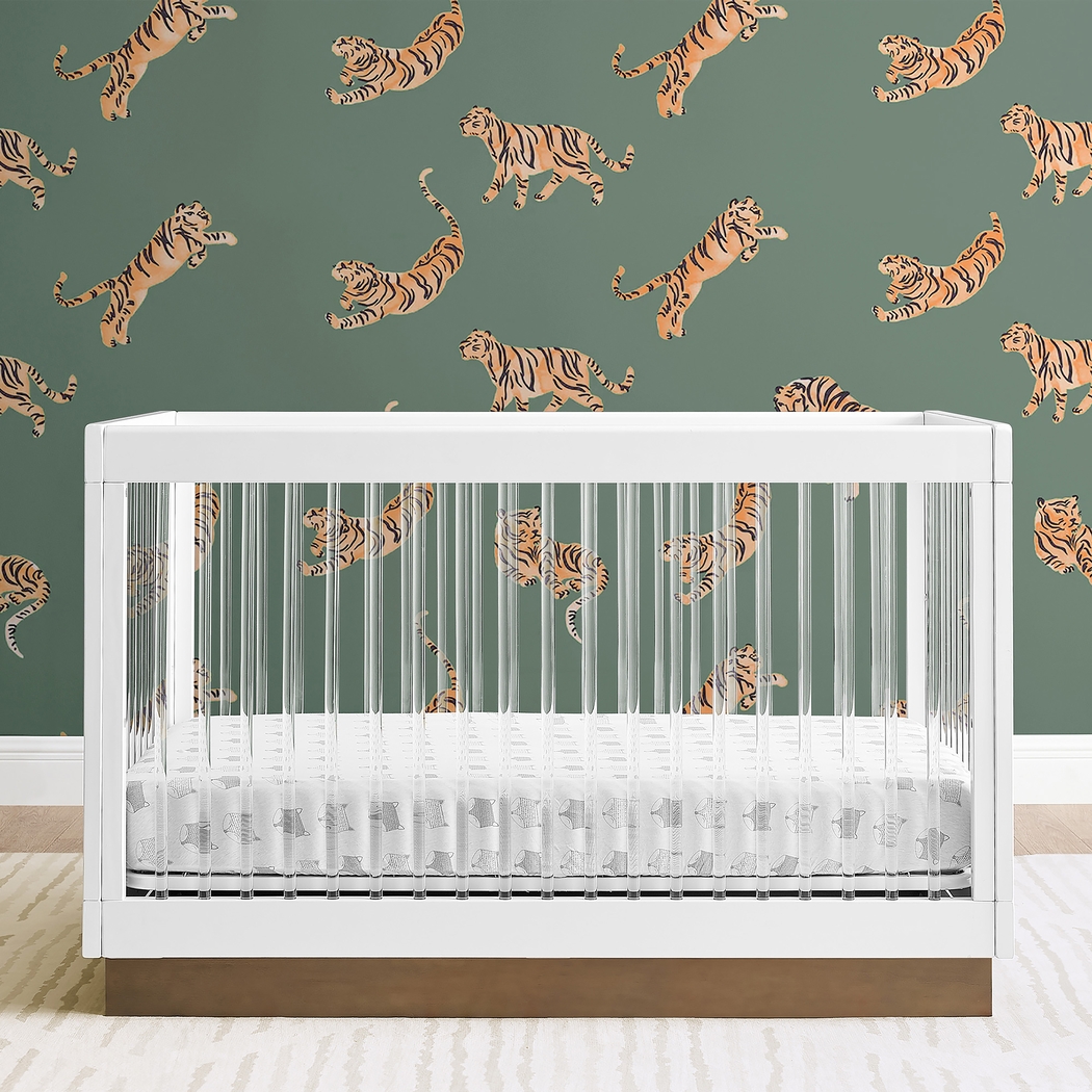 Kids James White Convertible Crib - Thumbnail - Image 3
