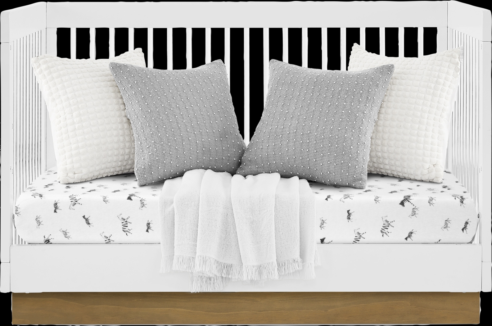 Kids James White Convertible Crib - Thumbnail - Image 17