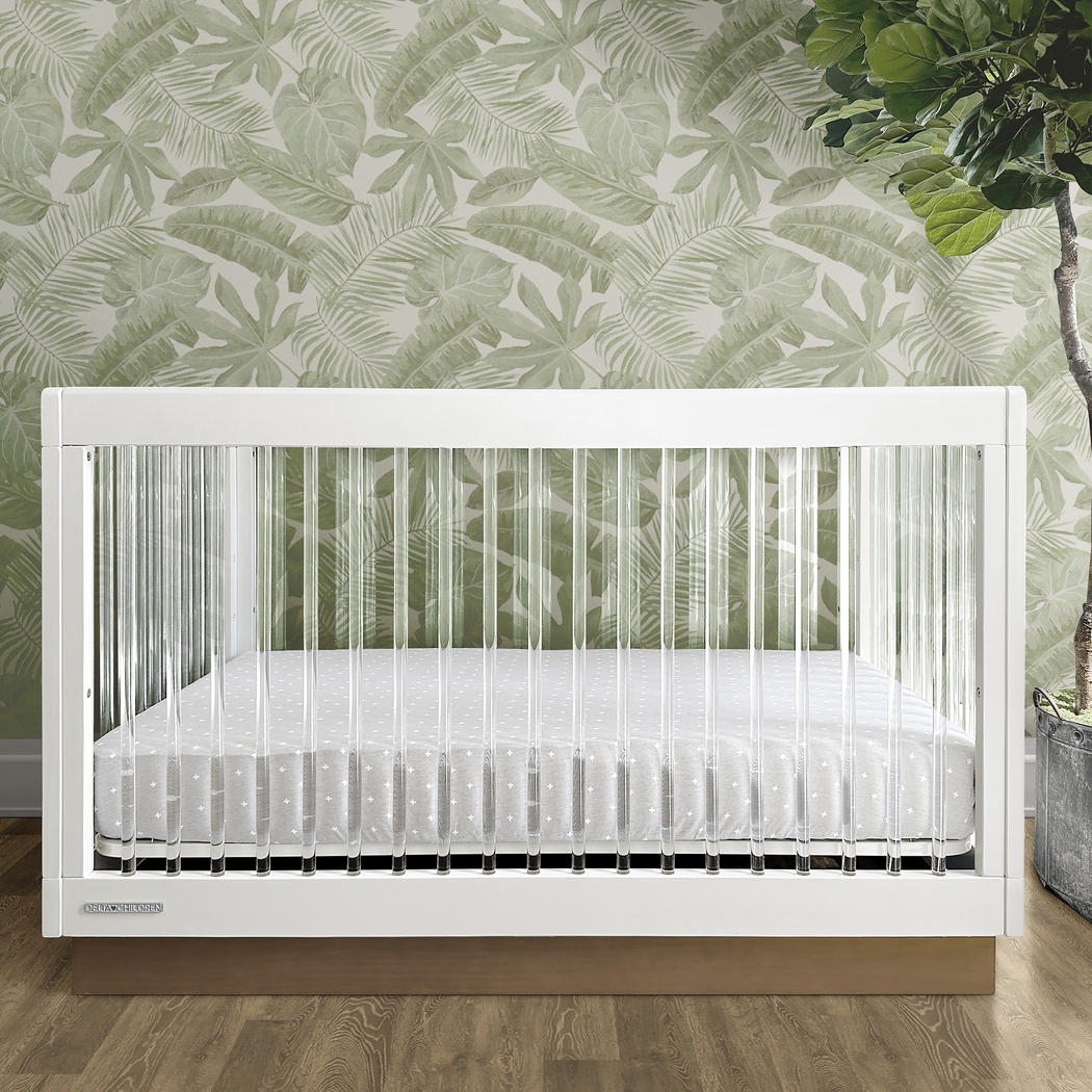Kids James White Convertible Crib - Thumbnail - Image 4
