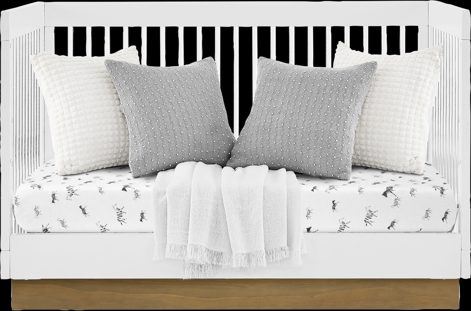 Kids James White Convertible Crib - Thumbnail - Image 8