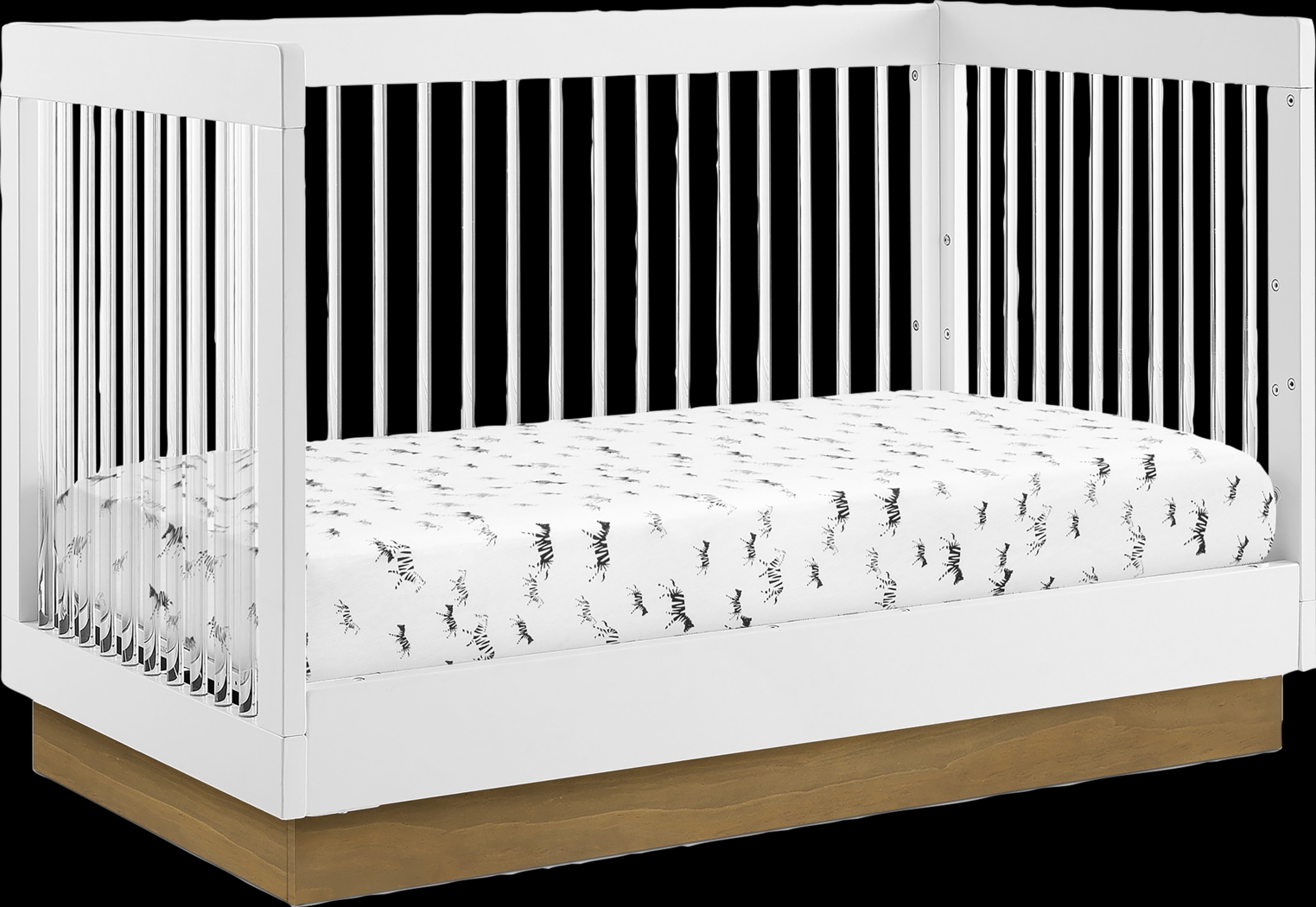 Kids James White Convertible Crib - Thumbnail - Image 9