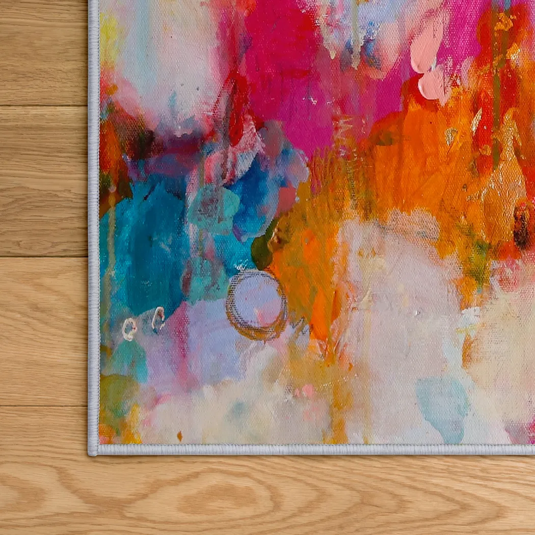 Jameses Multi 5' x 7'7 Rug - Thumbnail - Image 4