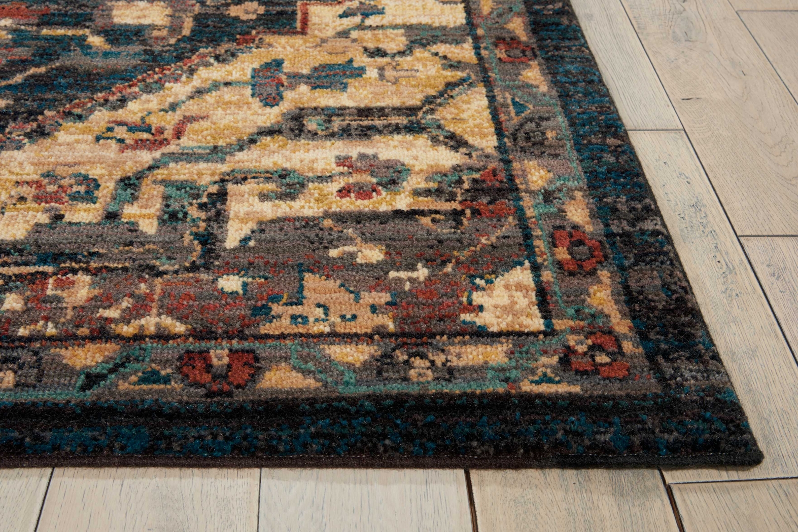 Jamestown Blue 5'3 x 7'5 Rug - Thumbnail - Image 3