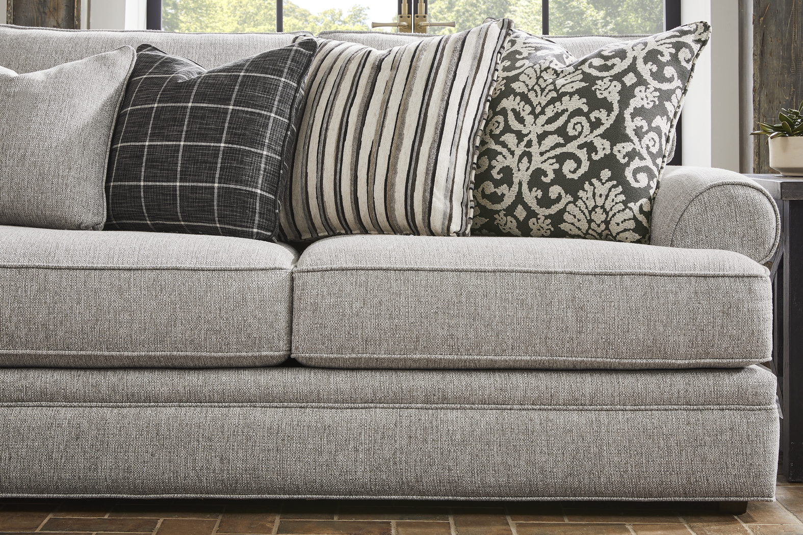 Jamestown Pebble 4 Pc Sectional - Thumbnail - Image 4