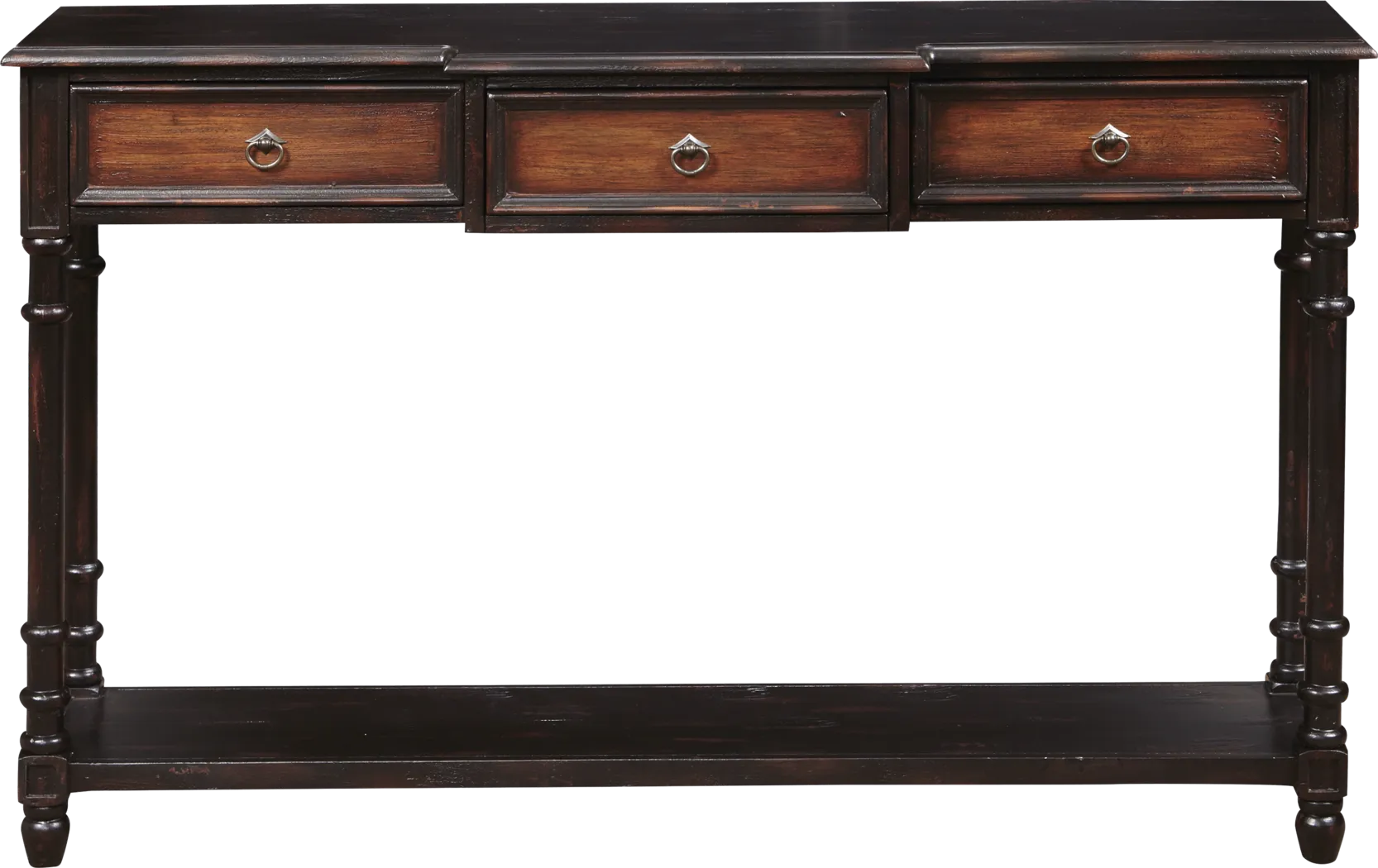 Jamison Brown Sofa Table - Thumbnail - Image 3