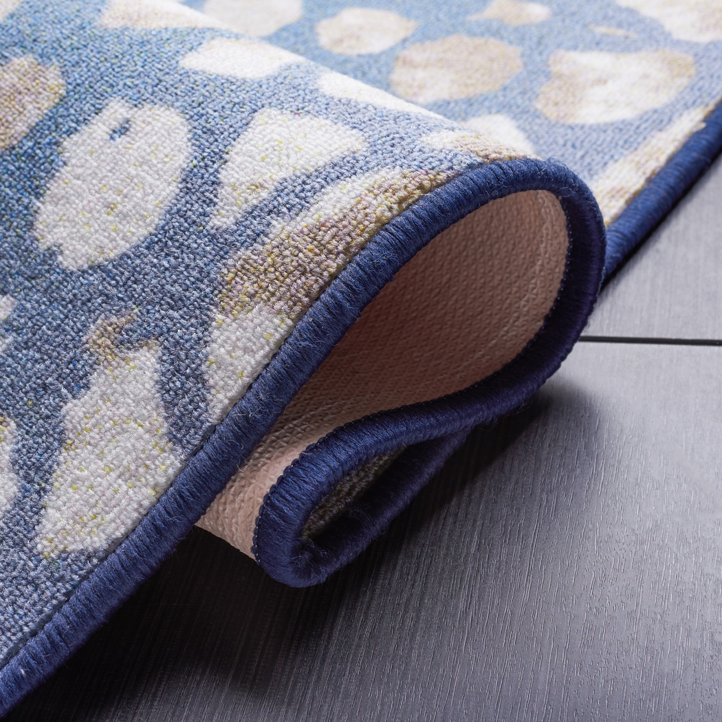 Jamuga Navy/Beige 5'5 x 7'7 Rug - Thumbnail - Image 5