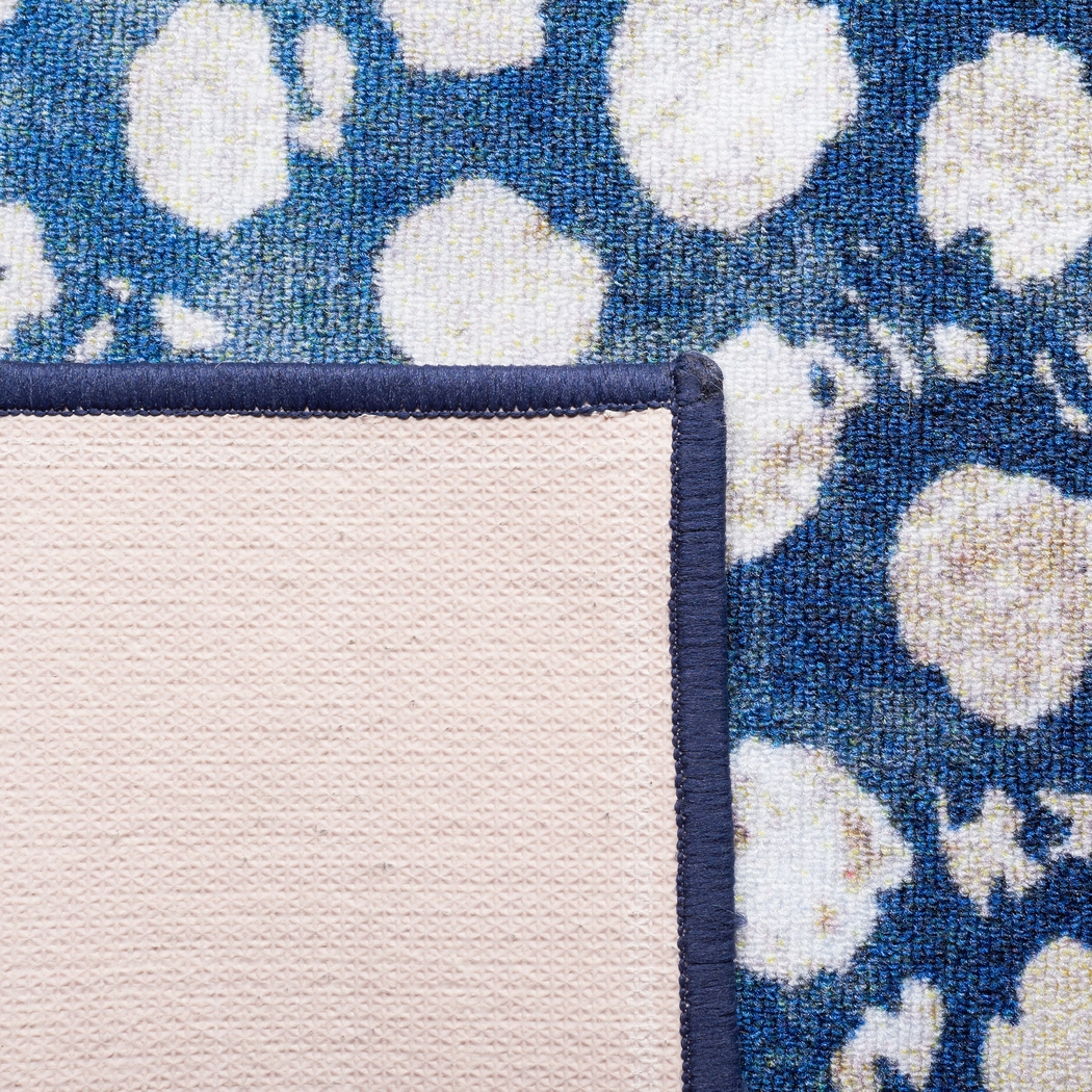 Jamuga Navy/Beige 7'9 x 10' Rug - Thumbnail - Image 7