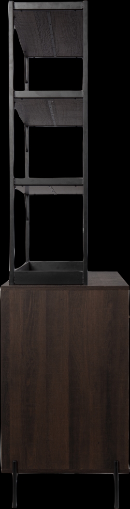 Janabyrd Brown Bar Cabinet - Thumbnail - Image 3
