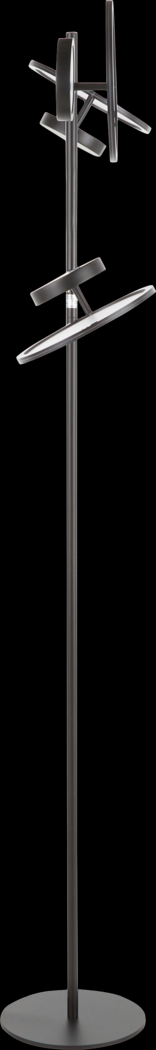 Janann Black Floor Lamp - Thumbnail - Image 3