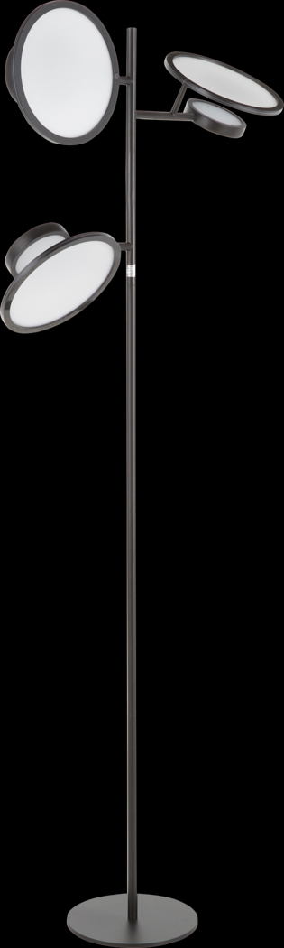 Janann Black Floor Lamp - Thumbnail - Image 1