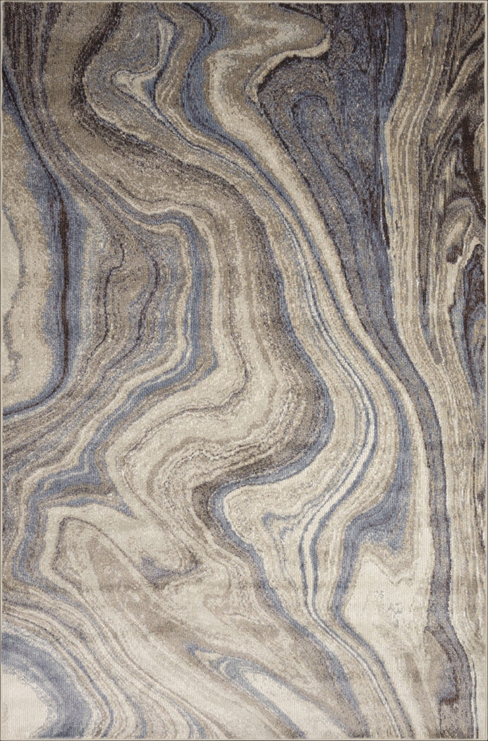 Jandar Blue 5'3 x 7'6 Rug - Thumbnail - Image 1