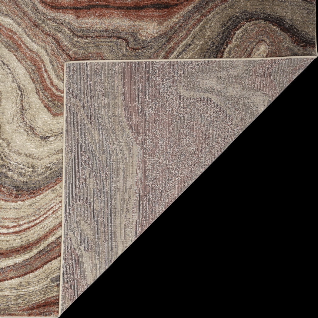 Jandar Red 7'10 x 9'10 Rug - Thumbnail - Image 5