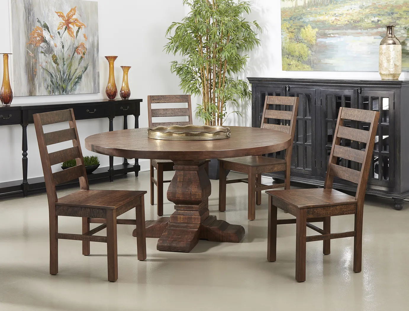 Jandymar Brown Dining Table - Thumbnail - Image 5
