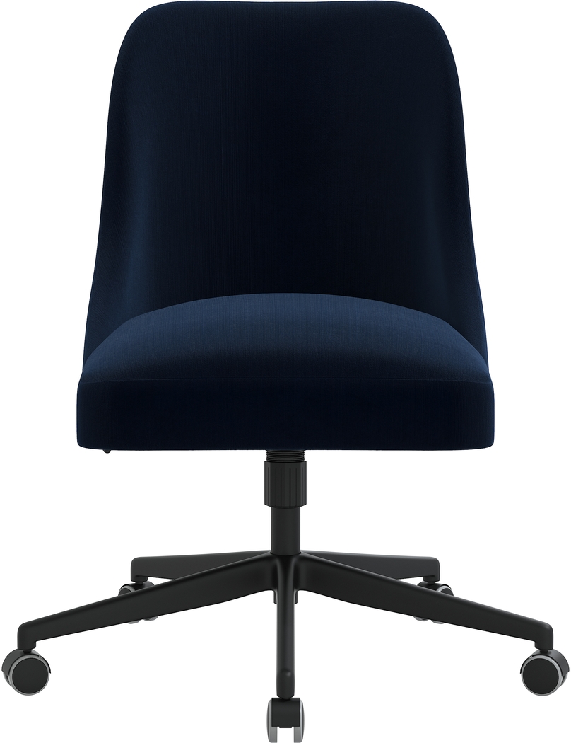 Janeran I Blue Office Chair - Thumbnail - Image 2