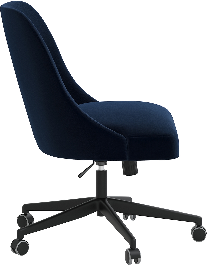 Janeran I Blue Office Chair - Thumbnail - Image 3