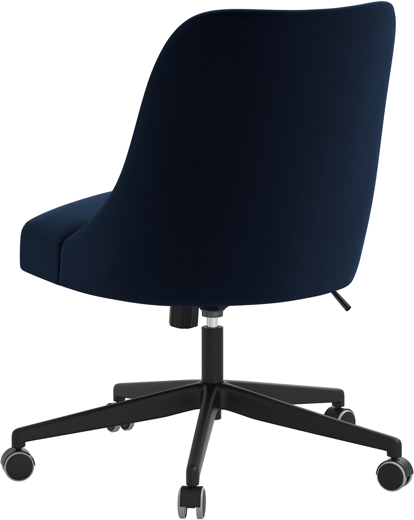 Janeran I Blue Office Chair - Thumbnail - Image 4