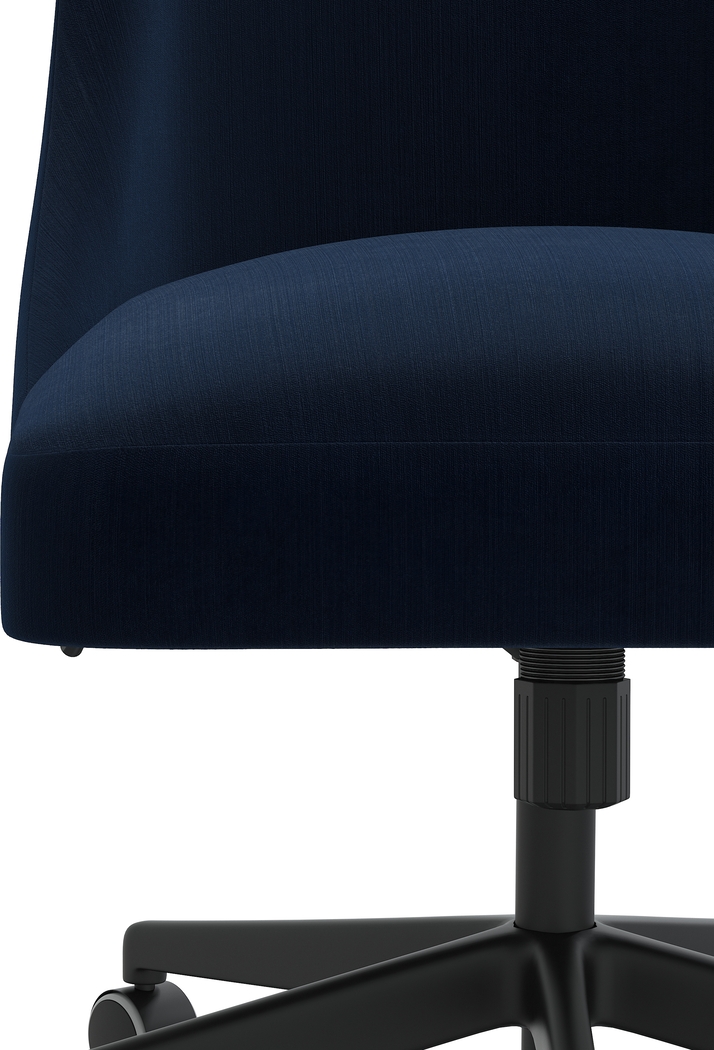 Janeran I Blue Office Chair - Thumbnail - Image 5